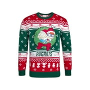Nickelodeon Men's Ugly Christmas Sweater - SpongeBob, Rugrats, and Garfield Holiday Sweaters (S-XL)